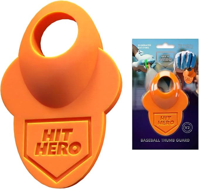 Baseball Thumb Guard, Batters Batting Grip, Finger Guard, Accessory, Batting Protection, Reduce Bat Sting, Hitter, Tool, Bat, Hitting Accessory