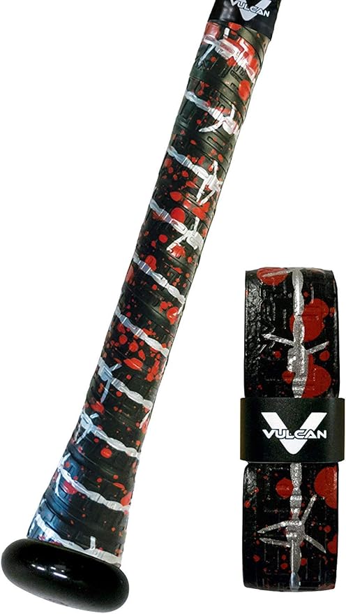 Vulcan | 0.50mm / 1.00mm / 1.75mm Bat Grip | Baseball/Softball | Multiple Colors