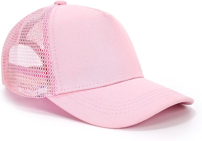 Edoneery Baseball Cap for Kids-Adjustable Washed Cotton Golf Toddler Hat for Boys & Girls