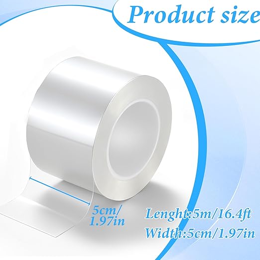 Clear Book Binding Tape 2 Inch Wide Archival Safe Acid-Free Book Repair Tape - Image 4