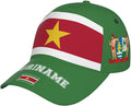 National Flags Baseball Cap for Men Women, Fashion Adjustable Sun Protection Visor Caps Trucker Hat Patriotic Caps