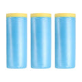 uxcell Pre-Taped Masking Film, 4.9ft x 82ft Plastic Paint Drop Cloth by uxcell
