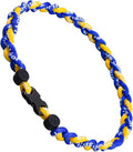18inch Baseball Necklace,Fashion Tri-Braided Rope Tornado Necklace for Sports Fan