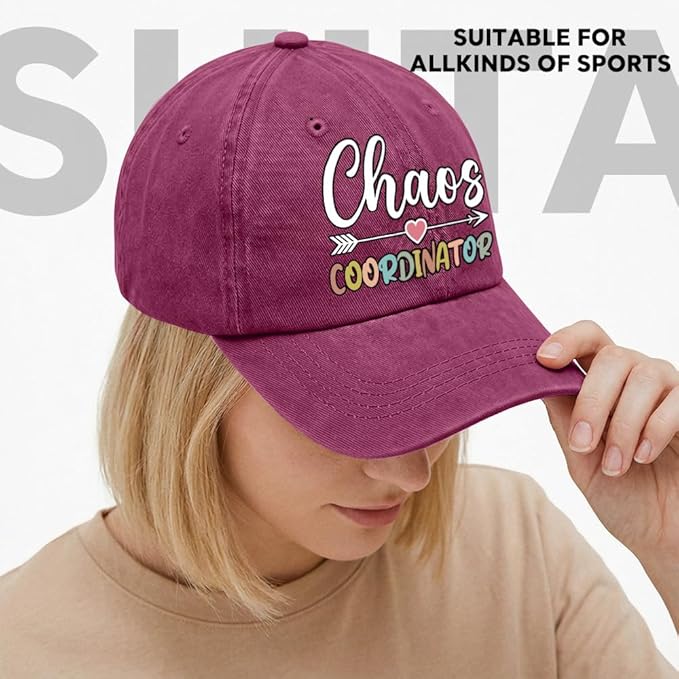 Humor Saying Adjustable Washed Cotton Baseball Cap, Funny Retro Trucker Hat Gift for Men Women Dad Husband Coworker