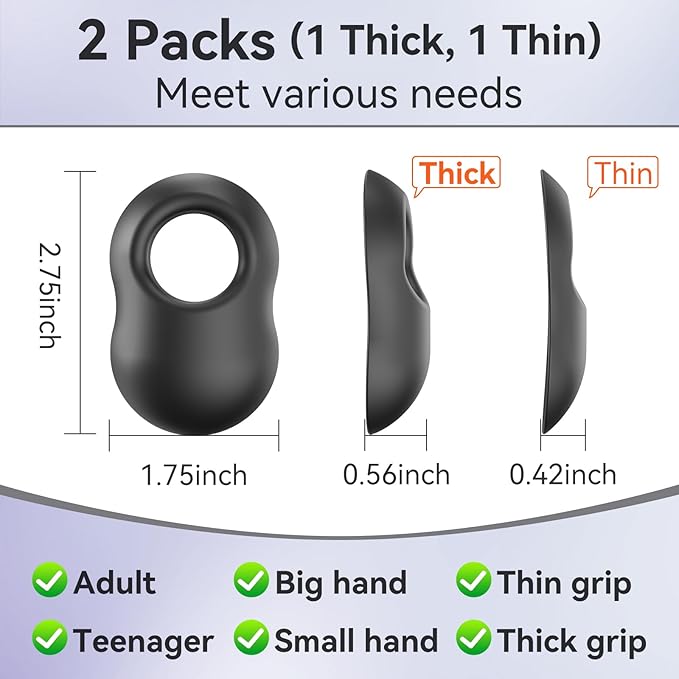 2 Pack Baseball Thumb Guard for Pro Batters, Hitter Training Aid, Thumb Guard Baseball & Softball Baseball Batting Grip Baseball Accessories Baseball Training Equipment Reduce Bat Sting