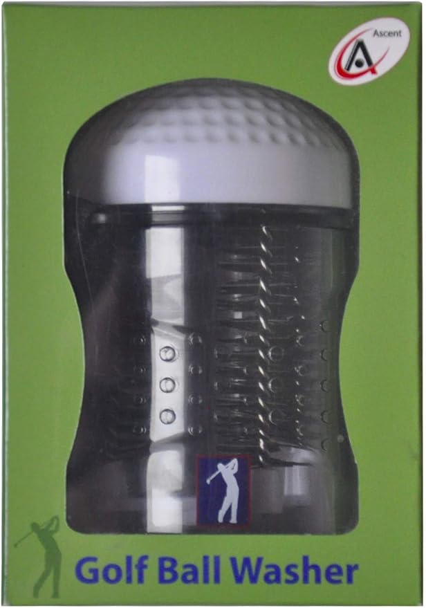Ascent Golf Ball Washer Cleaner - Golfer's Best Gift Idea, Accessory, Gift for Men Women, Souvenir, Present
