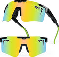 2-Sizes Kids Youth Baseball Sunglasses Men Women Vipers Sunglasses Softball Boys Girl True Polarization &UV Protection