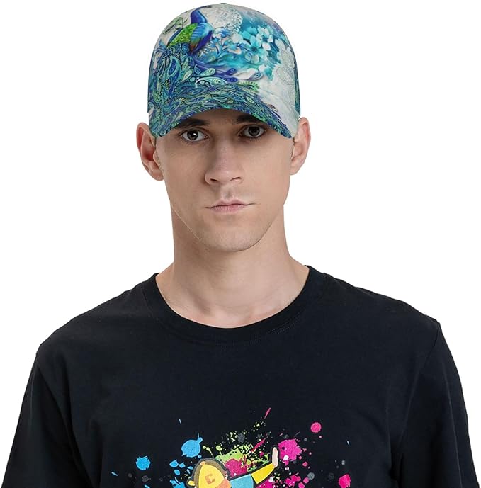 Westie Dogs Beach Summer Tropical Baseball Cap Men Women Classic Adjustable for Running Workout and Outdoor All Season Hat