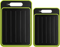 Cutting Board Double Sided, Large Size+Small Size, Food Grade Stainless steel by AOWBCGD