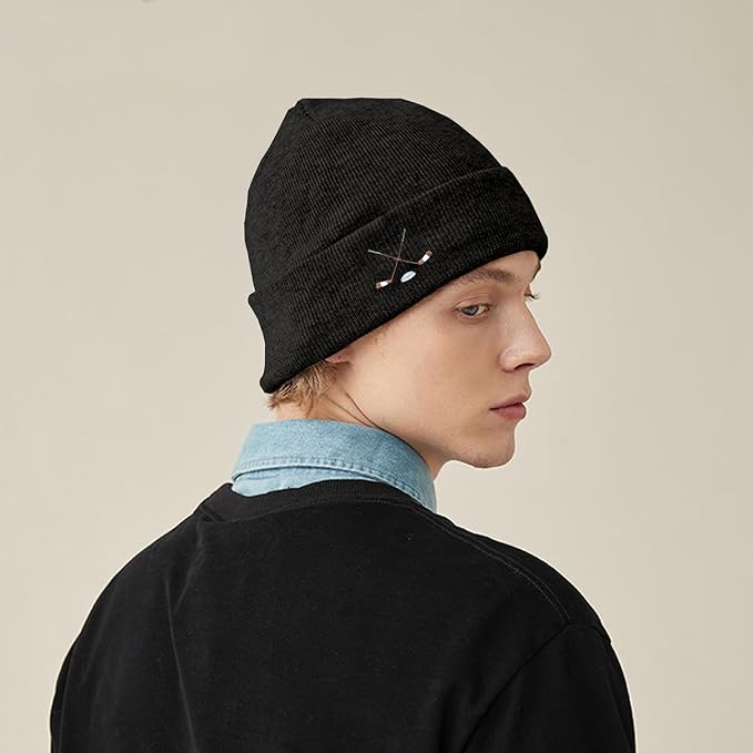 Sport Beanie Baseball Basketball Hockey Gifts for Players and Lovers Men Women