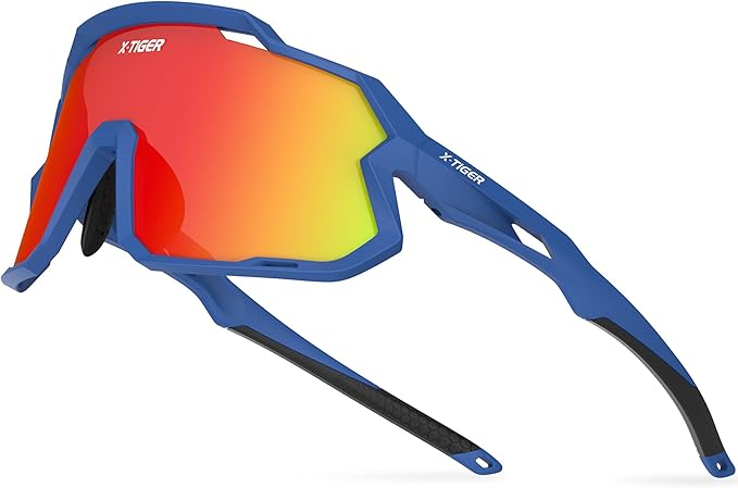 X-TIGER Kids Sunglasses Polarized Youth Baseball Sunglasses for 8-14 boys girls UV400 Sports Softball Cycling Glasses