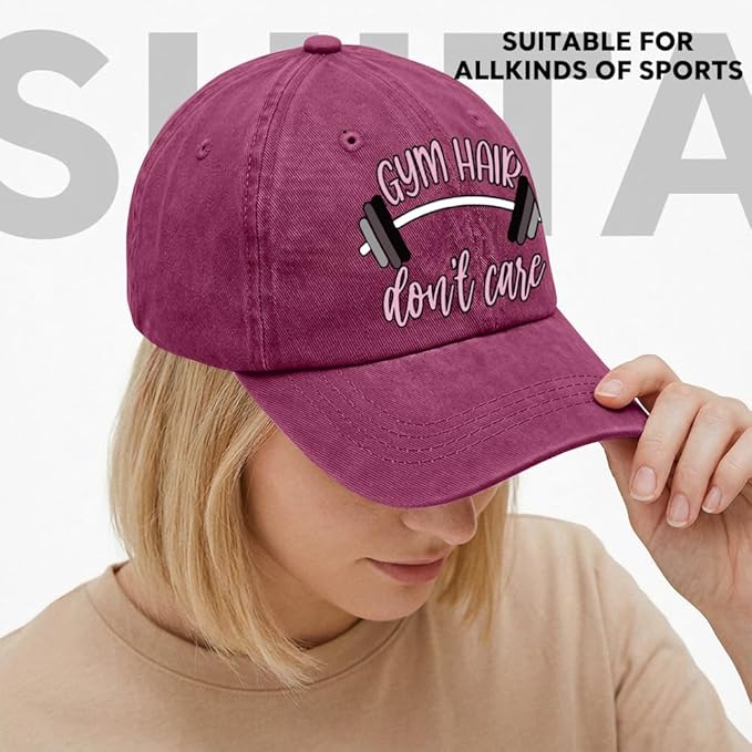 Humor Saying Adjustable Washed Cotton Baseball Cap, Funny Retro Trucker Hat Gift for Men Women Dad Husband Coworker