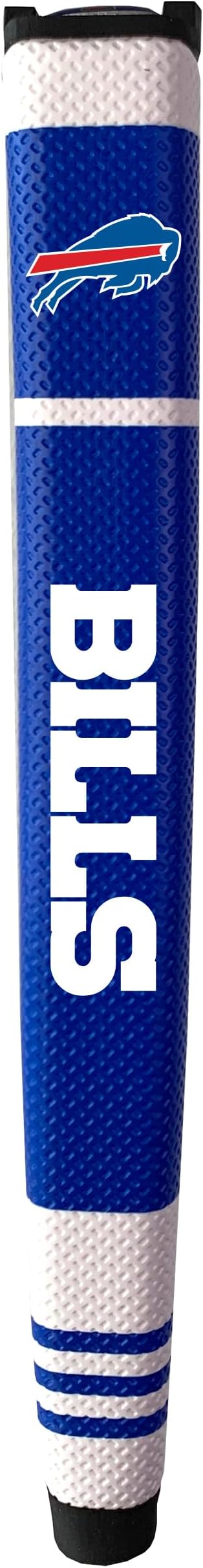Team Golf NFL Buffalo Bills Golf Putter Grip Golf Putter Grip with Removable Gel Top Ball Marker, Durable Wide Grip & Easy to Control