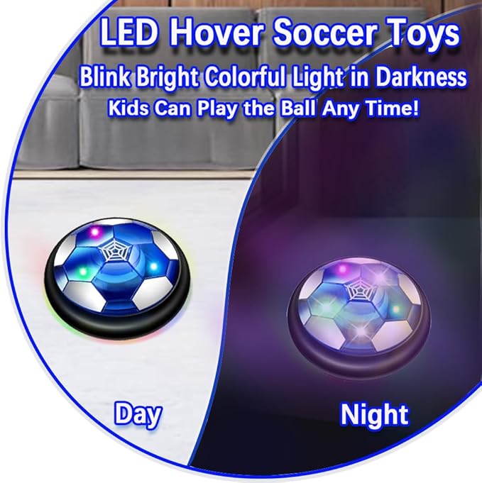 VNVDFLM Hover Soccer Ball Toys for Boys Girls, Rechargeable Floating Soccer Ball - Image 5