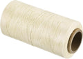 MECCANIXITY Waxed Thread, 197 Yard 1mm 210D Flat Wax Thread Polyester Waxed by MECCANIXITY