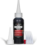 Starbond Black Medium CA Glue, Premium Cyanoacrylate Super Glue, Crack Filler by STARBOND
