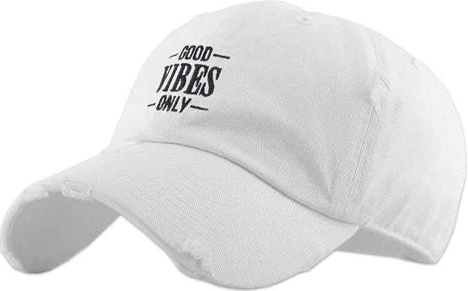 Rose Flowers Love Good Vibes Men Women Dad Hat Baseball Cap Adjustable Unisex