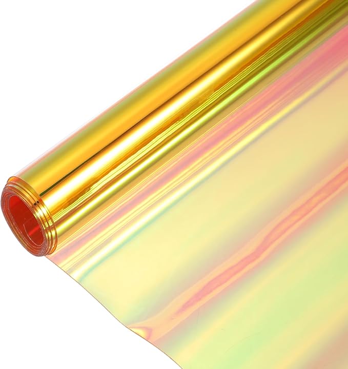 MECCANIXITY Holographic Clear PVC Vinyl Film Holographic PVC Fabric Waterproof by MECCANIXITY