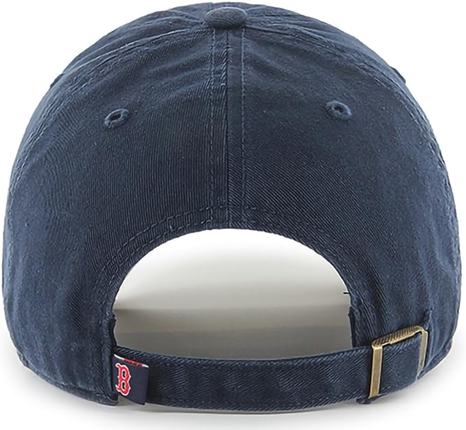 47 Brand MLB Team Color Home Primary Logo Clean Up Adjustable Baseball Cap Hat, Adult One Size Fits All