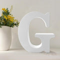 Wood Letters 4.3 Inch, Wooden Letters by UVEPBSMN