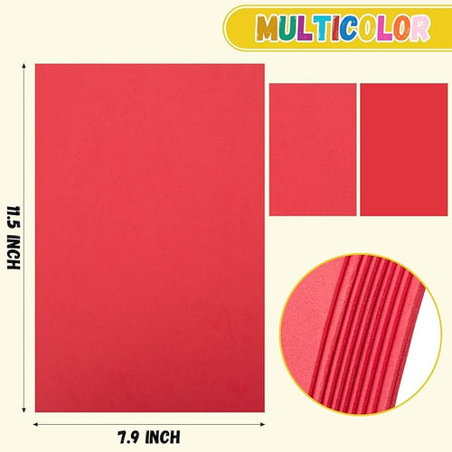 10 Pack Foam Sheets Craft 8 x 12 inch, Eva Color Foam Paper - Image 2