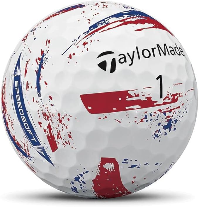 TaylorMade Golf Speed Soft Ink NFL Golf Balls