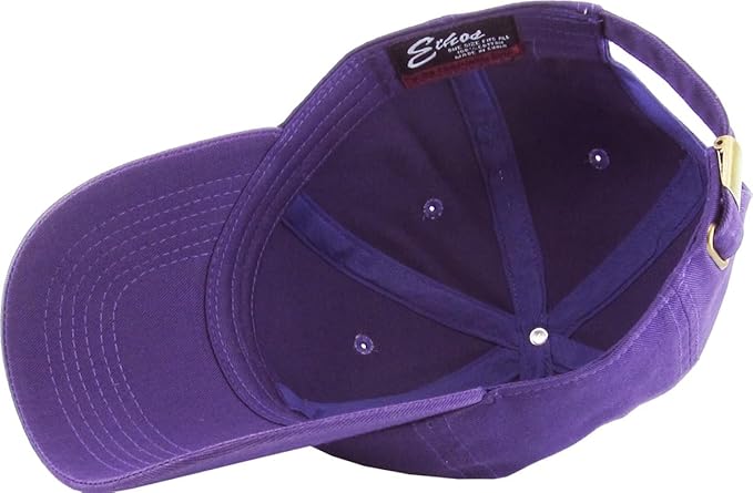 KBETHOS Classic Unisex Cotton Adjustable Low Crown Baseball Cap – Plain Dad Hat