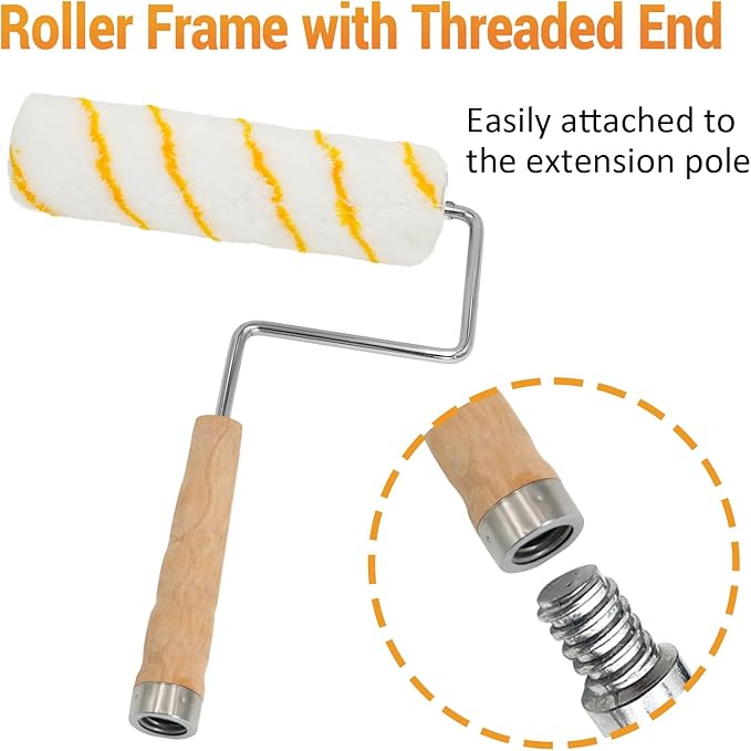 ETERNA Paint Roller Kit, 19 Pieces Paint Supplies - Image 4