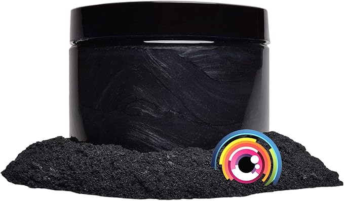 Eye Candy Pigments Premium Black Mica Powder - Image 4