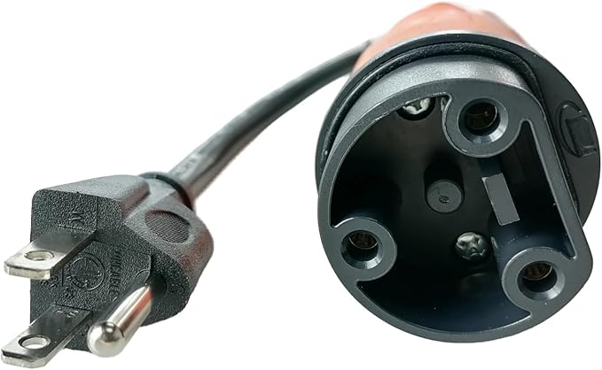 JOEEGO Y-30 Charging Power Cord Assembly Compatible with Coleman DR48V & Kandi Kruiser 4P AGM Battery Golf Carts, ETL Listed (16.4ft)