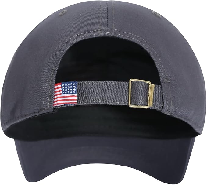 IIN American Flag Baseball Cap for Men Women Low Profile USA Army Tactical Operator Military Plain Dad Hat