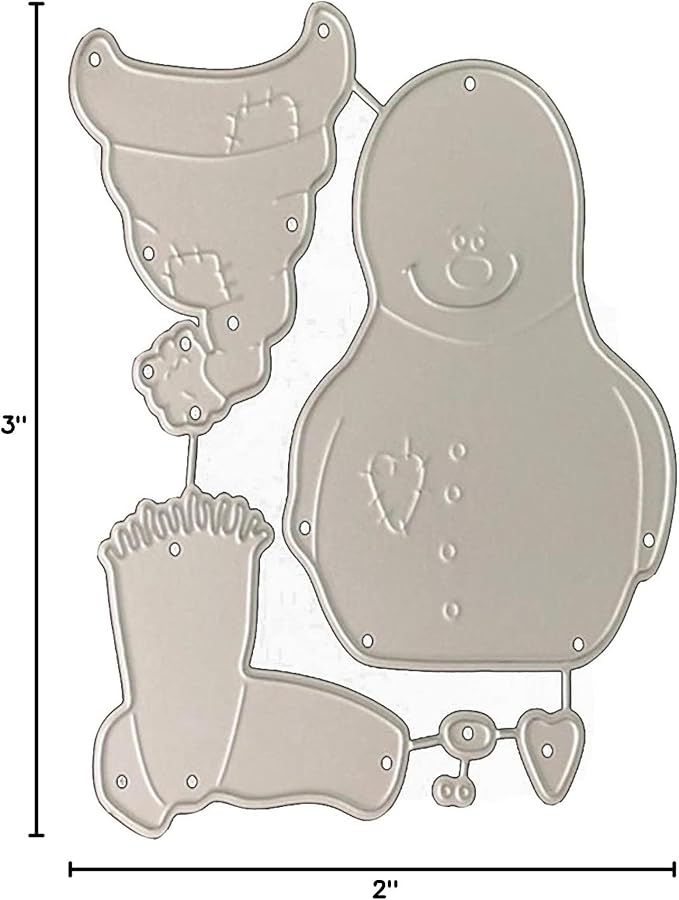 Metal Cutting Dies DIY Merry Christams Embossing Stencil Template Scrapbooking - Image 7