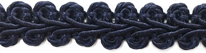 BEL AVENIR Braid Trim 1/2 inch 13.6 Yards French Gimp Basic Sewing Polyester by BELAVENIR