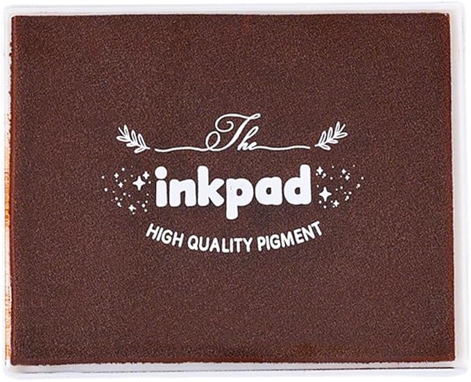 GTLZLZ Large Ink Pad for Rubber Stamps, Fingerprint Ink Pad for Paper, by GTLZLZ