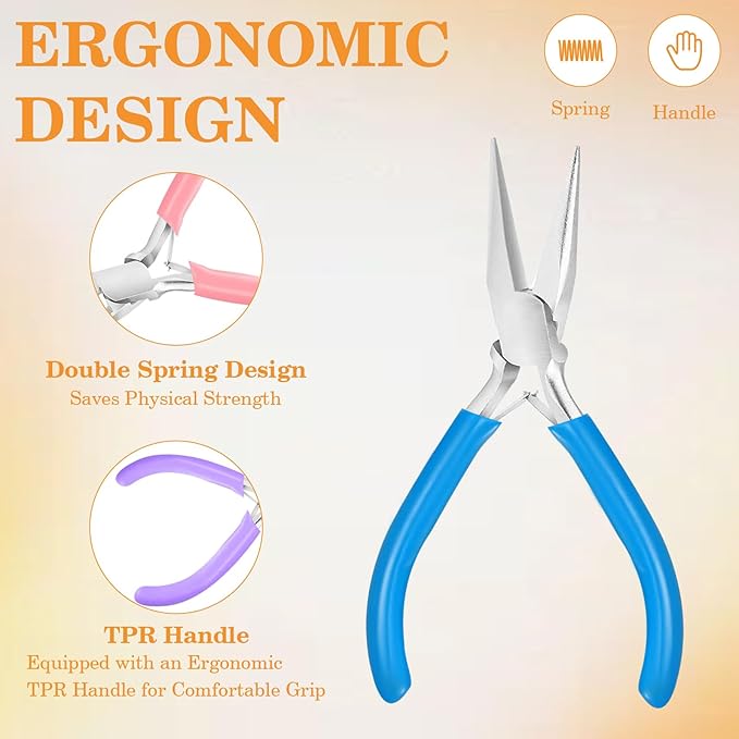 3 Pack Jewelry Pliers Set, Mini Pliers Set - Image 9