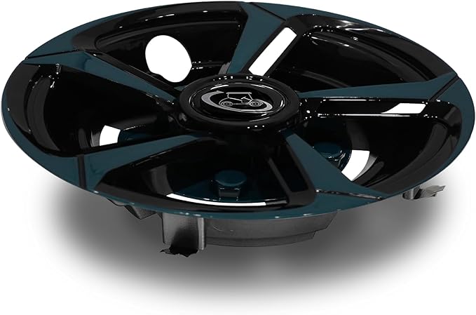 Golf Cart Wheel Covers Hub Caps for EZGO, Club Car, Yamaha Most Golf Carts- 8 Inch Set of 4, Golf Cart Hub Cap