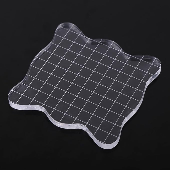 1PC Transparent Acrylic Stamp Blocks - Image 8