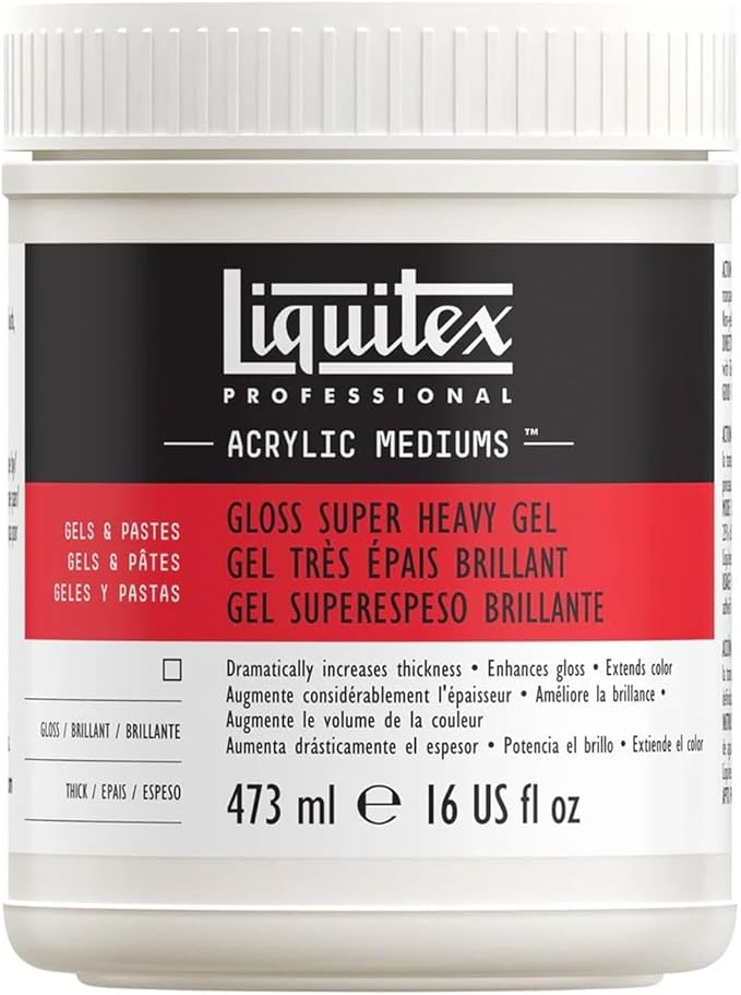 Liquitex Professional Gloss Super Heavy Gel Medium by Liquitex