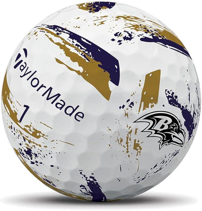 TaylorMade Golf Speed Soft Ink NFL Golf Balls
