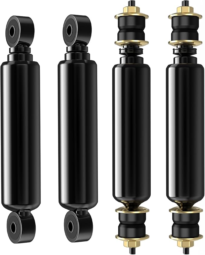 Club Car Shocks, Golf Cart Front Rear Shocks for Club Car DS 1988-up, Precedent 2004-up Gas & Electric Models, Golf Cart Shocks Absorbers, Replaces OEM #1014235 1015813 1010991 1014236, 4PCS