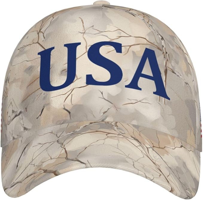 USA Flag Baseball Cap American Patriotic Trucker Hat Father Dad Mother Mom Adjustable Sportswear Hat for Men Women Adults
