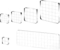 6 Pcs Acrylic Stamp Block Acrylic Blocks by Bremorou