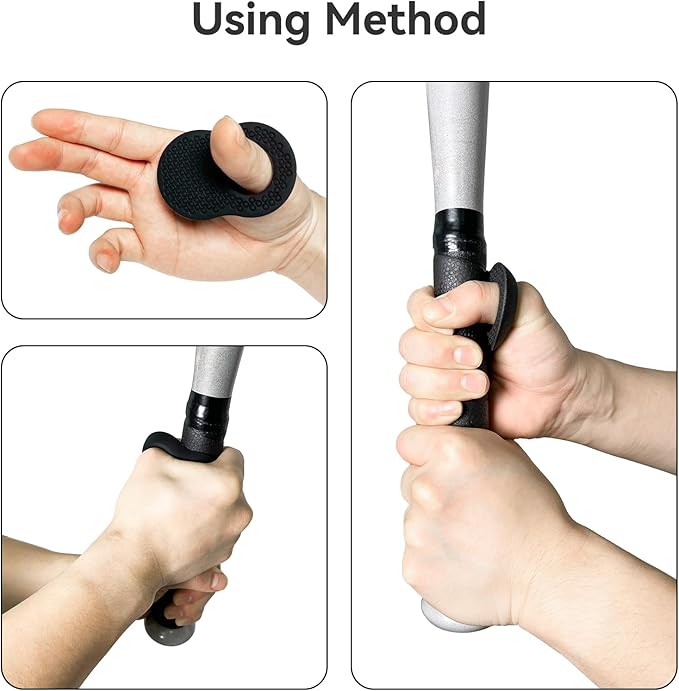 2 Pack Baseball Thumb Guard for Pro Batters, Hitter Swing Training Aid, Thumb Guard Baseball & Softball Baseball Batting Grip Baseball Accessories Baseball Training Equipment Reduce Bat Sting