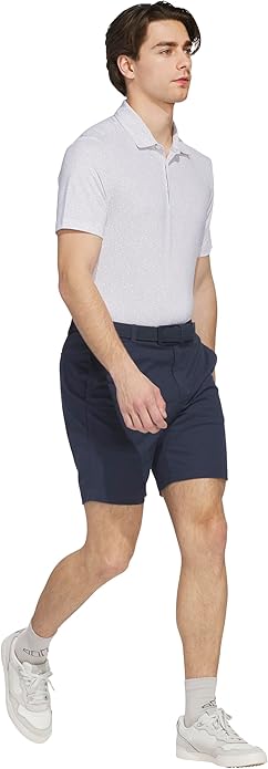 adidas Mens Ultimate365 Mini Bunker Polo Shirt