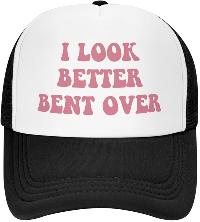 Funny Trucker Hat for Women Hot Pink Funny Gag Trucker Hats for Men Girls Trip