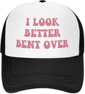 Funny Trucker Hat for Women Hot Pink Funny Gag Trucker Hats for Men Girls Trip