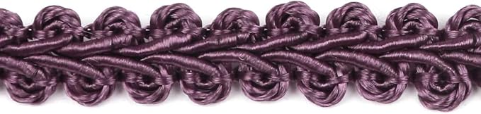 BEL AVENIR Braid Trim 1/2 inch 13.6 Yards French Gimp Basic Sewing Polyester by BELAVENIR