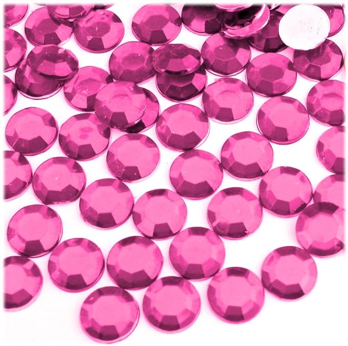 The Crafts Outlet 144pc Rhinestones Round 10mm - Image 6
