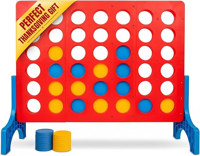 Bolaball 4 in a Row Tabletop Game – 1.8 Ft 4 to Score Game by Bolaball
