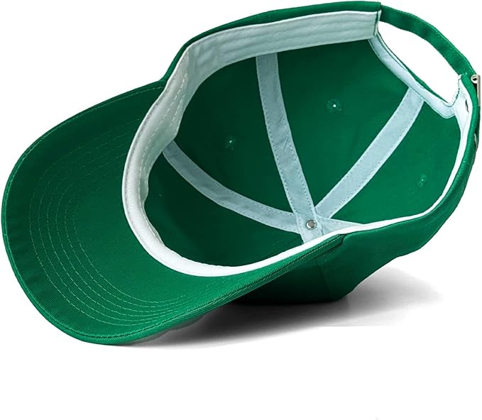 St Patricks Day hat Green Baseball Cap Shamrock Embroidered for man Women Funny